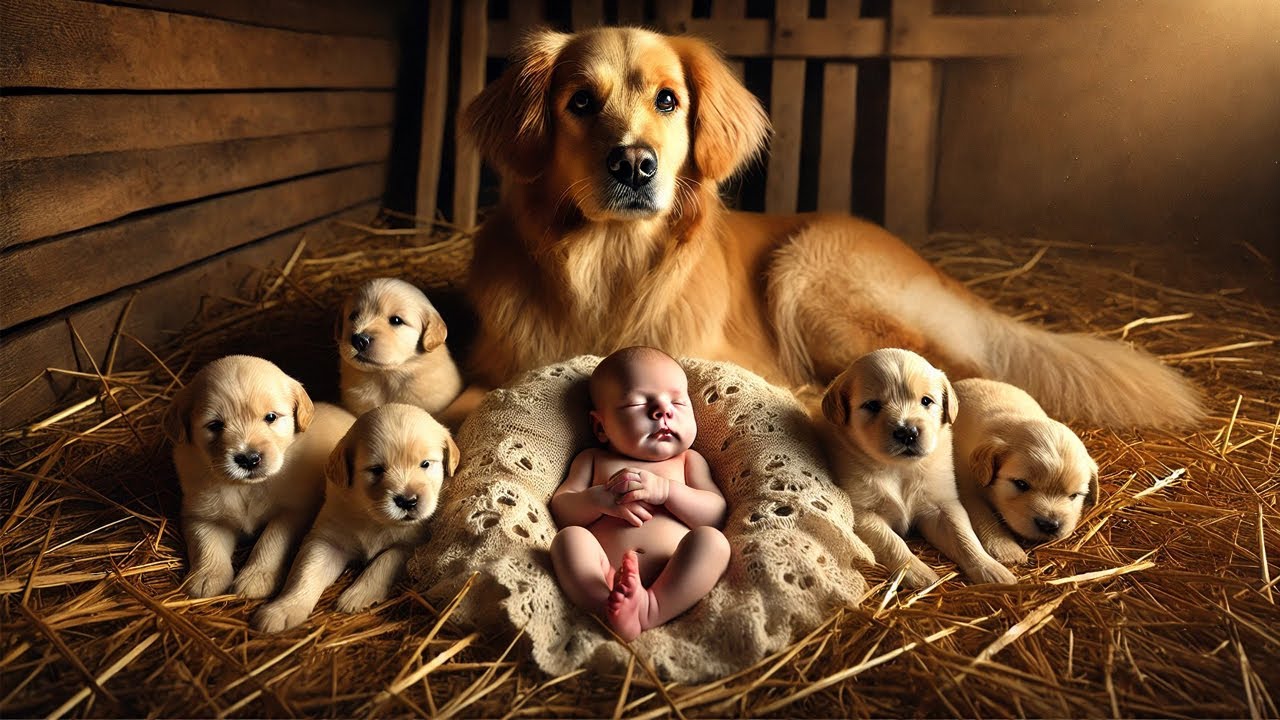 Mother Dog Gave Birth to Five Puppies, and a Baby, the Horrifying Truth ...