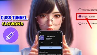 How to setup OUSS TUNNEL VPN for SLOWDNS SETTINGS screenshot 4