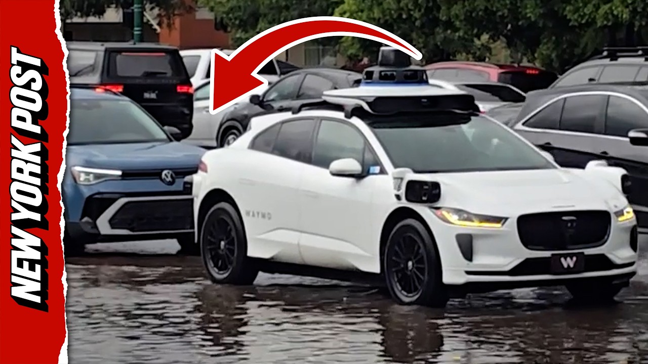 Waymo vs. Flood: Self-Driving Car Surges Through Phoenix Deluge, Nearly Triggers Collision