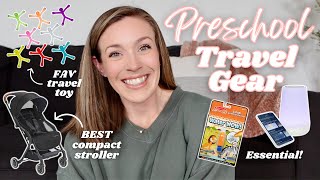 FAVORITE Preschool Travel Products ✈️ amazon kids travel gear + links!