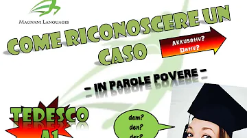 Come capire le declinazioni in tedesco?