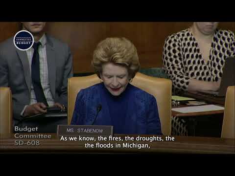 Sen. Stabenow: Nobody is impacted more by extreme weather caused by the climate crisis than farmers