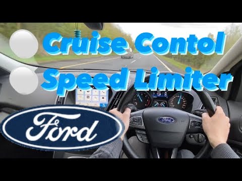 Cruise Control and Speed Limiter Demonstration - Step by step guide - Ford #ford #cruisecontrol