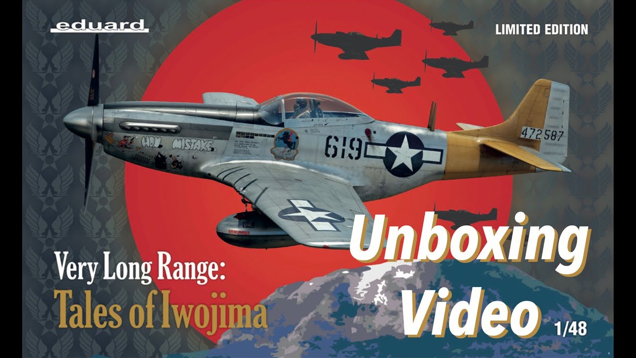 Eduard 1:48 P-51D Mustang VLR – Limited Edition Tales Of Iwo Jima – Modellino Aereo - Foto 4