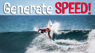 Surfing Tips 'Ride Faster, Ride Better: Mastering Speed Generation in Surfing!'