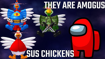 (Chicken Invaders Universe) Funny Moments on multiplayer with my friends ( Part 2)