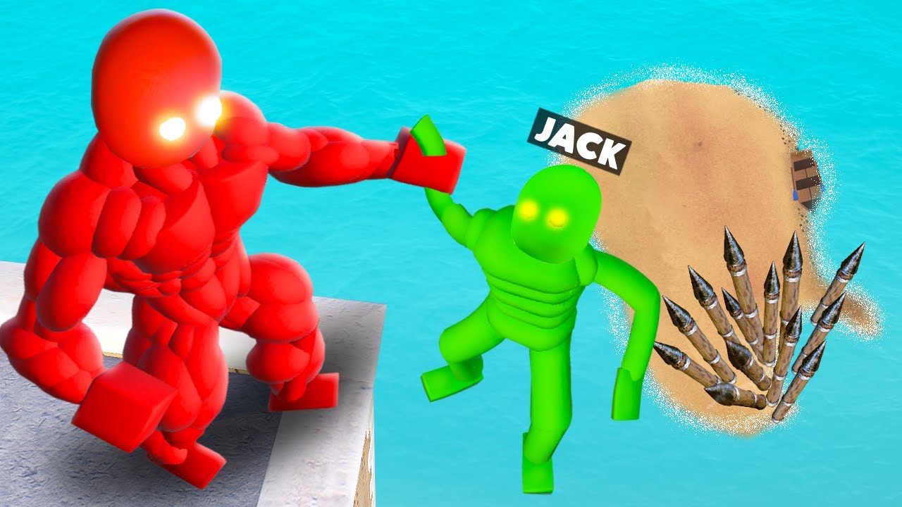 Super Powerful NPC Fights With Everyone In Overgrowth ft.Oggy And Jack