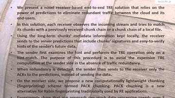 PACK PREDICTION BASED CLOUD BANDWIDTH AND COST REDUCTION SYSTEM