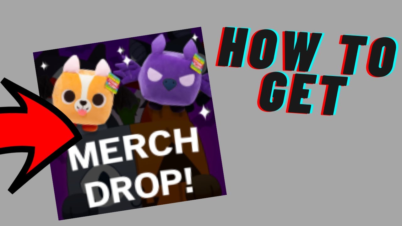 How to get MERCH DROP in PET SIMULATOR X! ROBLOX PET SIMULATOR X! 