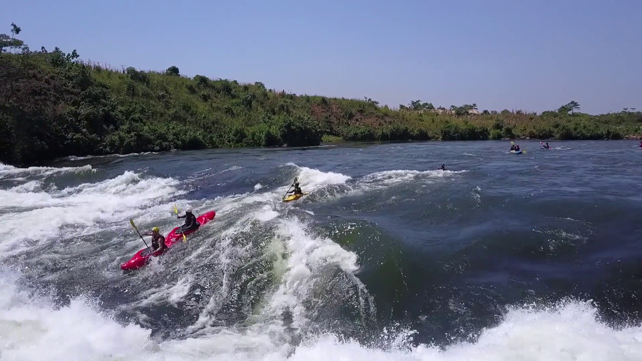 Rapids of the Nile River RETROSPECT (TANDEM KAYAK) YouTube