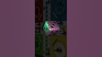 Metal Dice Ludo 3D animation