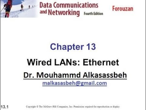 CH13  Data Communication and Networking forouzan 4th edition