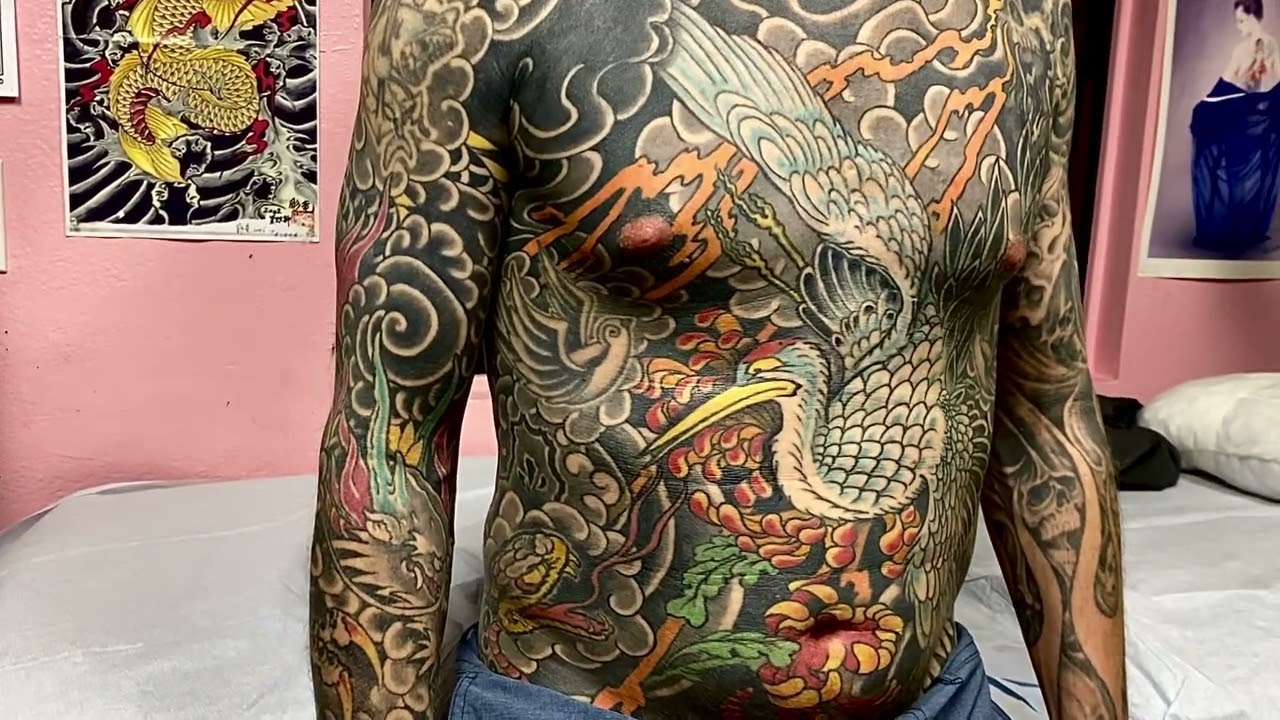 A talk about getting a body suit, traditional Japanese tattoo, horimono.