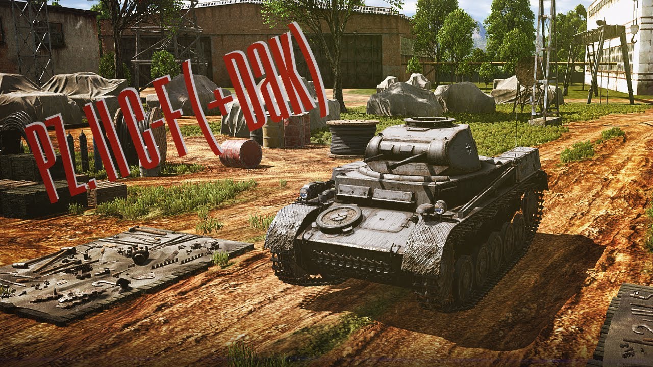 Обзор танка Pz.II C-F (+DAK) War Thunder