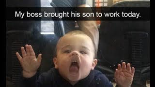 Take your kids to work day : not made by me - Plotagon short film