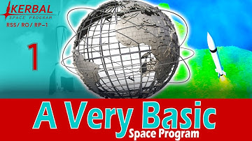 A Very Basic Space Program | Episode 1 | KSP RSS/RO/RP-1