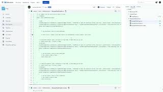 Using BitBucket with Unity - Junior gets feedback on the PR and learns the BitBucket UI
