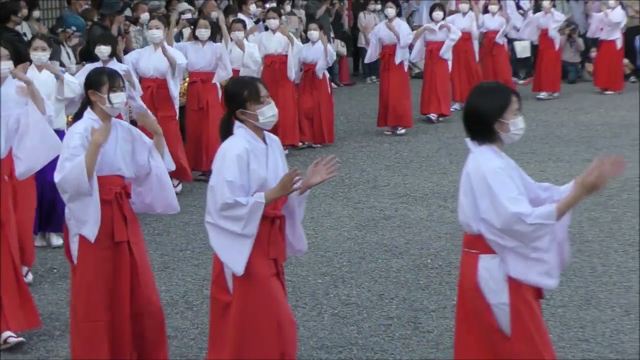 1  縁むすびのみこ踊り  護国の祈り  広島護國神社 (万灯みたま祭)  2022/5/28