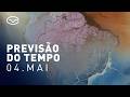 Previsão do tempo desta segunda-feira (04)!