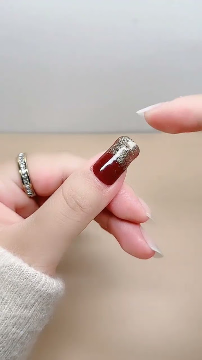 Best gel nail sticker 💅 #gelnailsticker #nailgelart #nailaccessories #nails #nailstickers #shorts