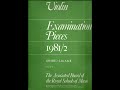 Corelli Sarabanda Sonata In D Minor Op 5 No 7 Arr Salter ABRSM 1981 1982 Violin Grade 2 A1 mp3