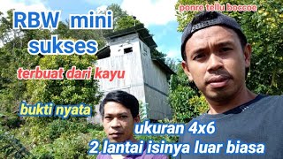 rbw mini ukuran 4x6 2 lantai rbw mini tergolong sukses daerah lintasan