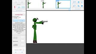 deagle animation test #animation #stickman #sticknodes