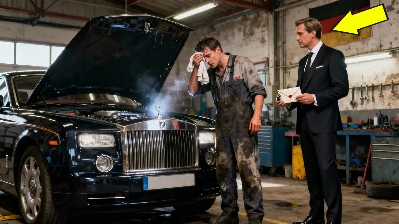 Er repariert den Rolls Royce, den alle aufgegeben hatten – und wird reich belohnt