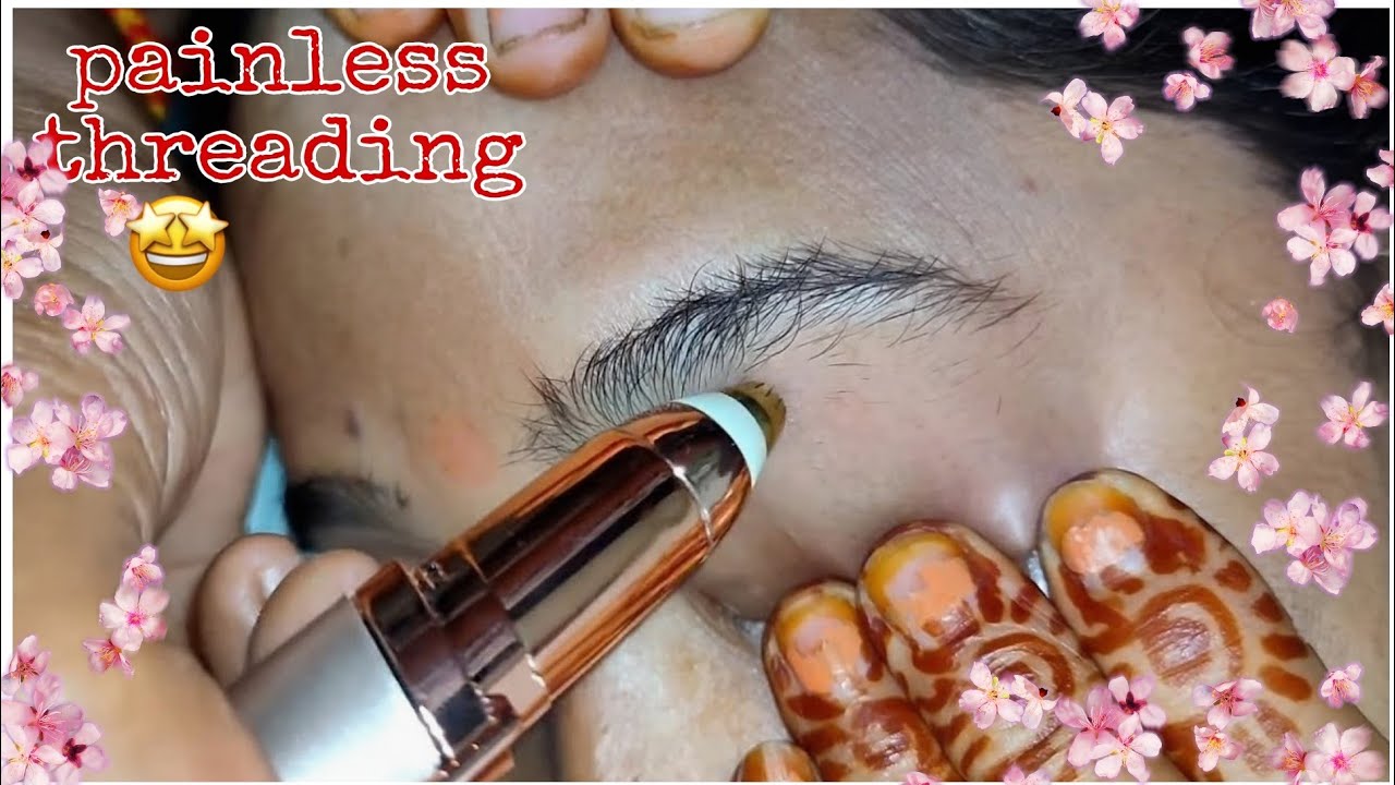 FLOWLESS/PAINLESS brows machine unboxing with demo | Painless brows machine tutorial.