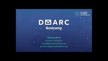 GCA DMARC Bootcamp Weeks 3-4: Technical Details and Cloud DNS Demo