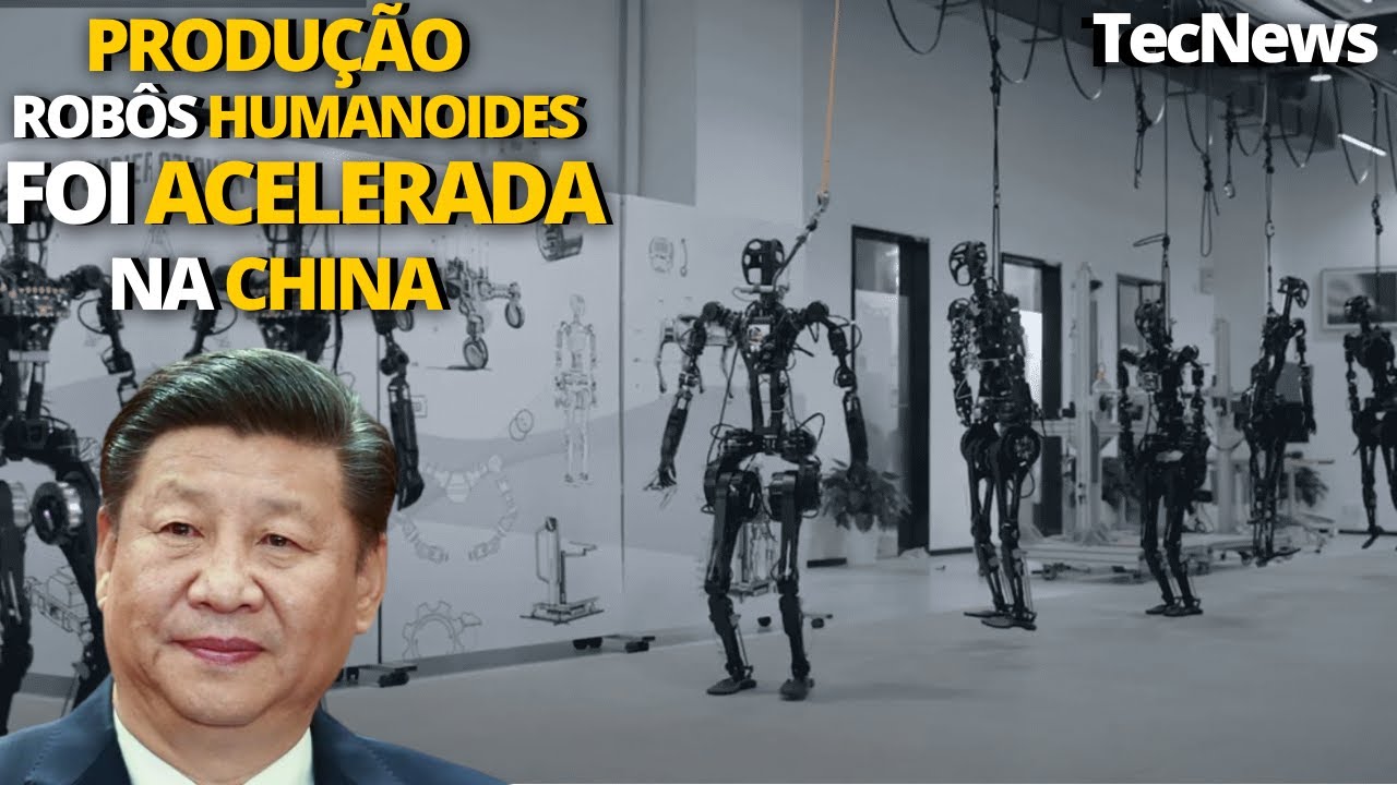 China avança em fabrica de robôs humanoides | EPFL curou a paralisia restaurando a medula espinhal