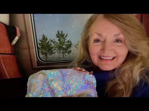ASMR The Lady On The Train Does Your Winter Makeup Personal Attention RP 
