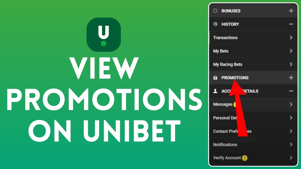 How to View Promotions on Unibet (2024) | See Promotions on Unibet
