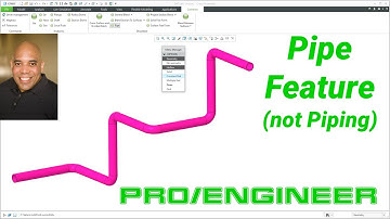 Creo Parametric | Pro/ENGINEER Obsolete Features - Pipe