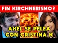 Fin kirchnerismo vuelan los sillazos y axel kicillof se pelea con cristina kirchner y mximo