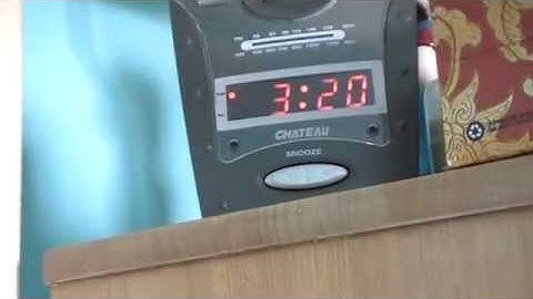 Digital clock Time Lapse