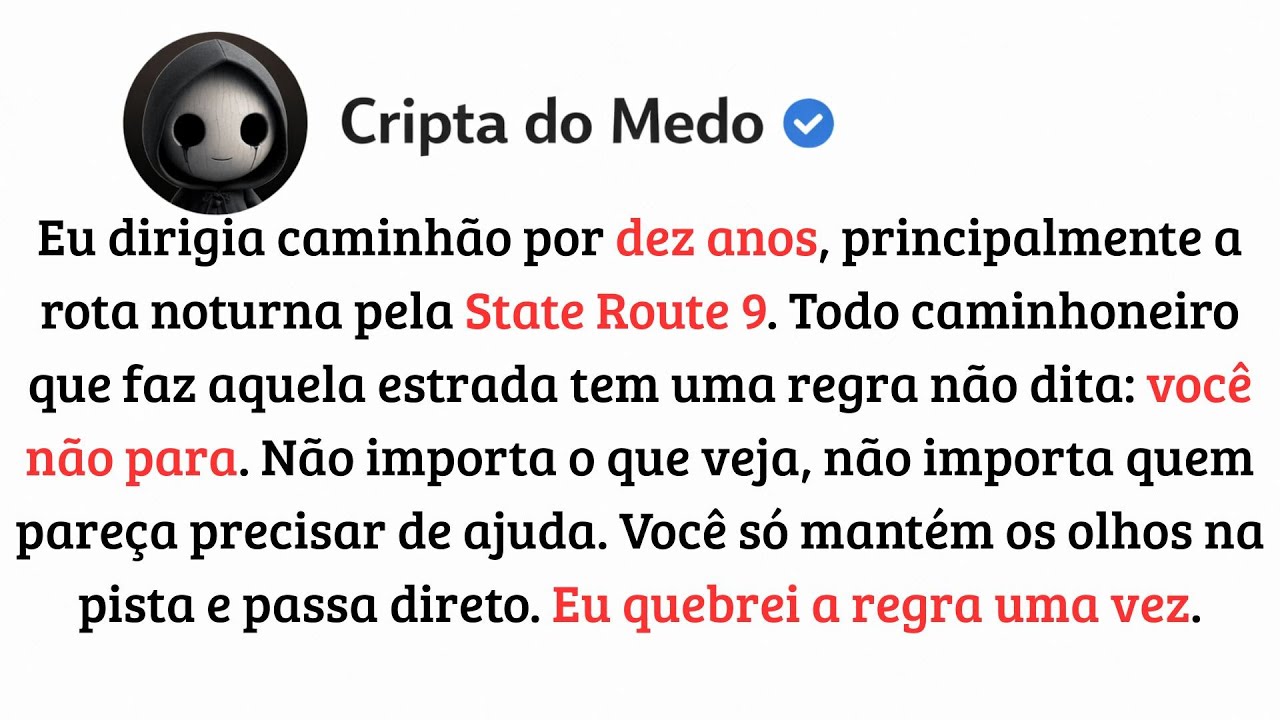 O Que Motoristas dos EUA Viram em Estradas Desertas à Noite