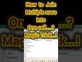 How to Join Multiple Rows into One Cell? | Stop Copy-Pasting! Use TEXTJOIN Formula in Excel 😲 #Excel
