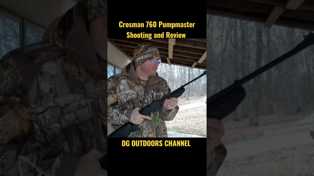 Crosman 760 Shooting and Review... come check it out