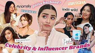 *Brutally Honest* Trying CELEBRITY & INFLUENCER OWNED BRANDS In 2025 ‼️ Over Hyped?? 🤔