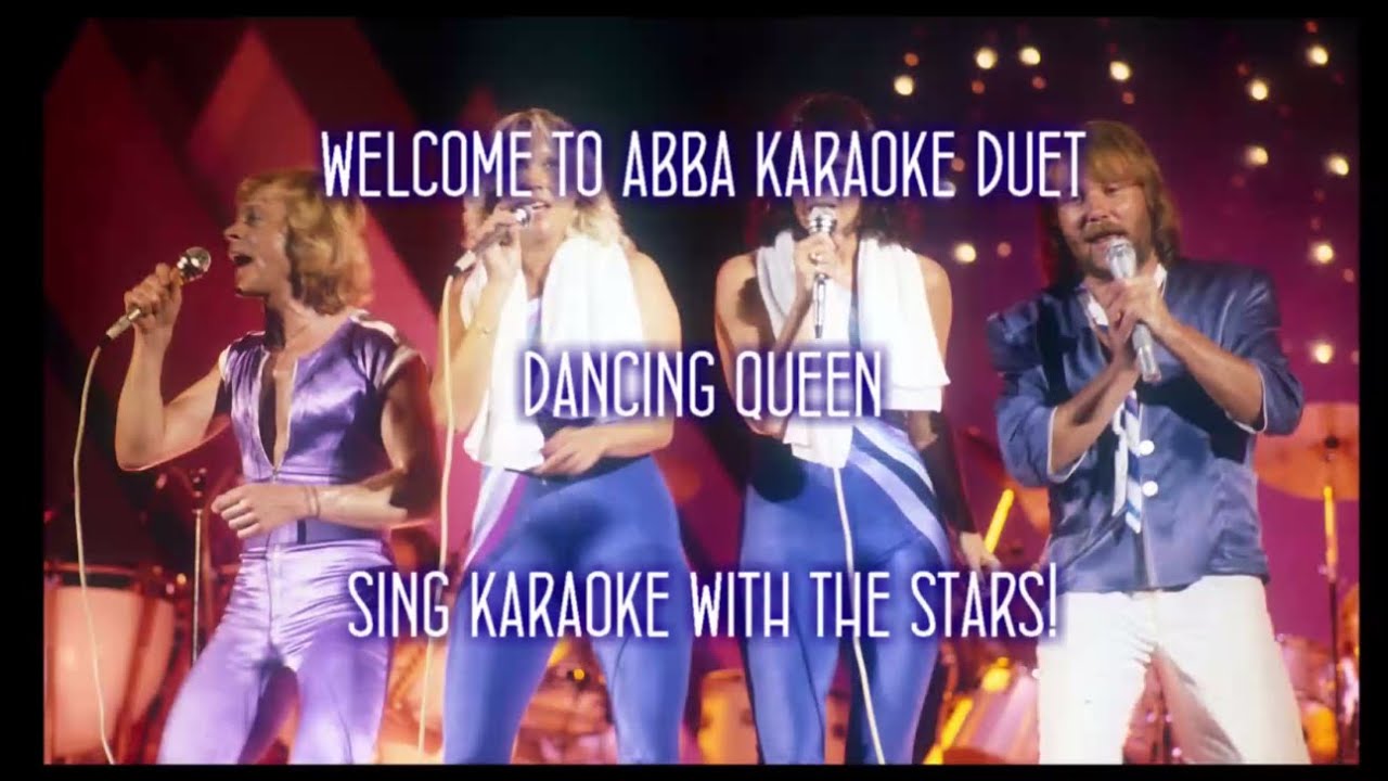 Abba Dancing Queen Karaoke Duet YouTube