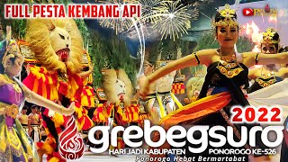 SPEKTAKULER ❗ SENDRATARI PEMBUKAAN GREBEG SURO PONOROGO 2022 FULL PESTA KEMBANG API 🔥