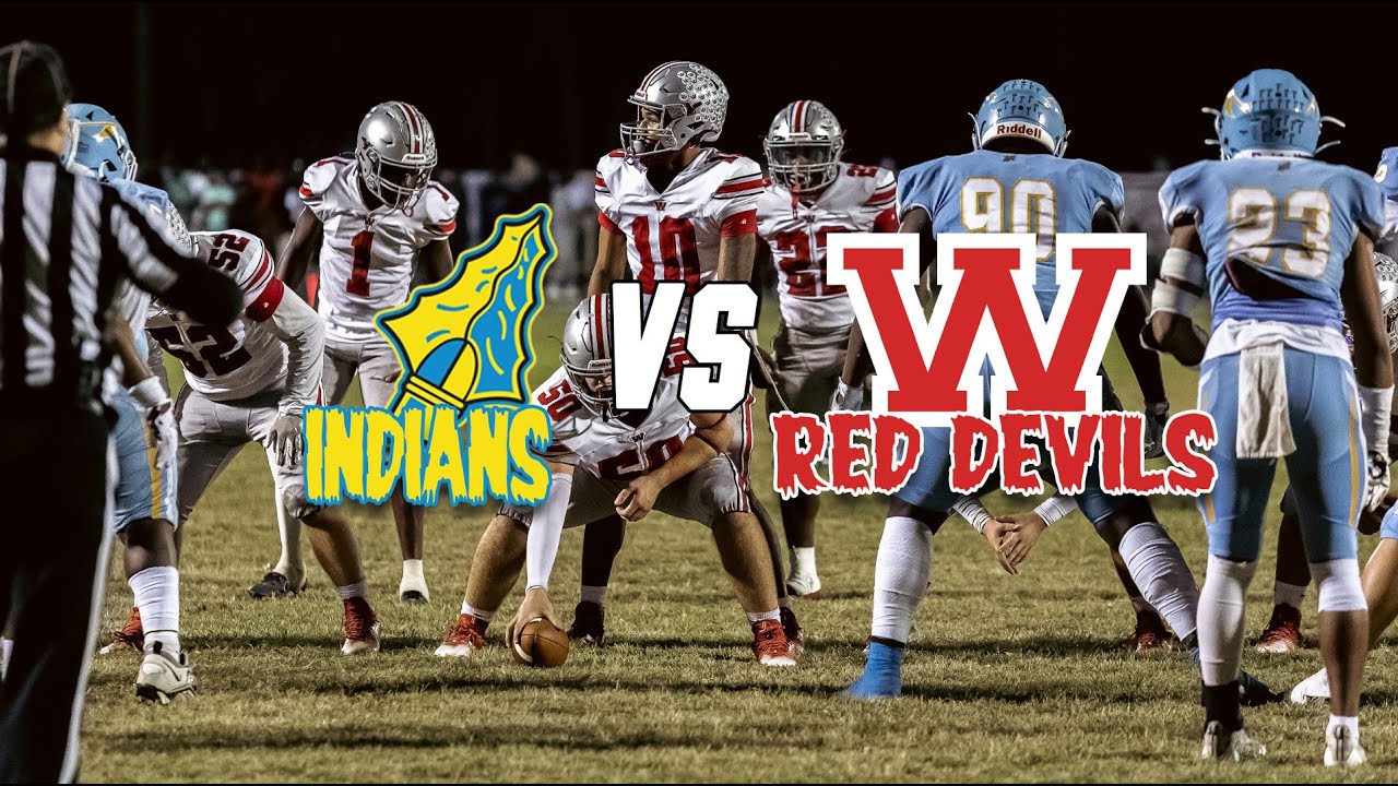 Chiefland Indians vs Williston Red Devils High School Football YouTube