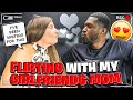 FLIRTING With My GIRLFRIEND'S MOM To See How She Reacts *SHE LIKES ME*
