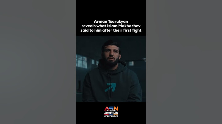 Arman Tsarukyan REVEALS what Islam Makhachev told him after their first fight. (Via RedCorner MMA)