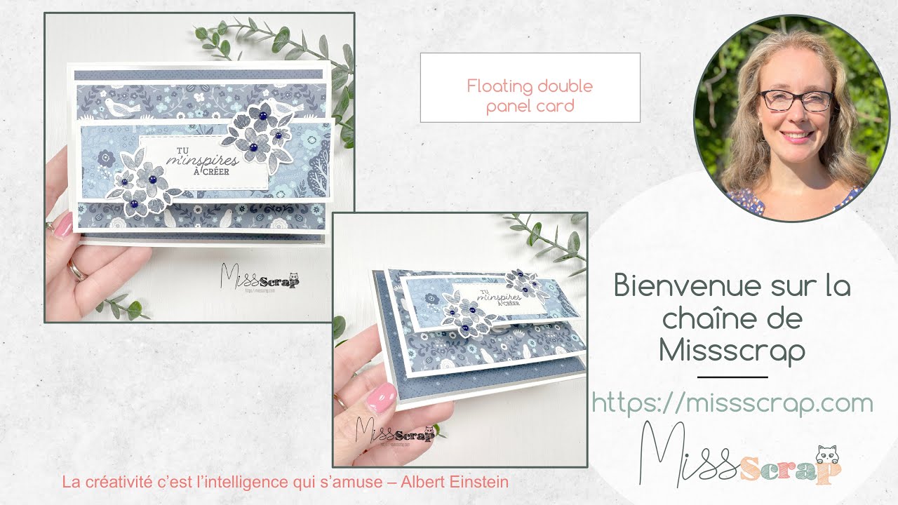 Live #184: floating double panel card / carte flottante