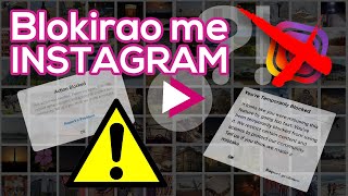 Blokirao Me Instagram - Ova Drustvena Mreza Me Iz Nekog Razloga Sankcionise, Ima Li To Smisla?