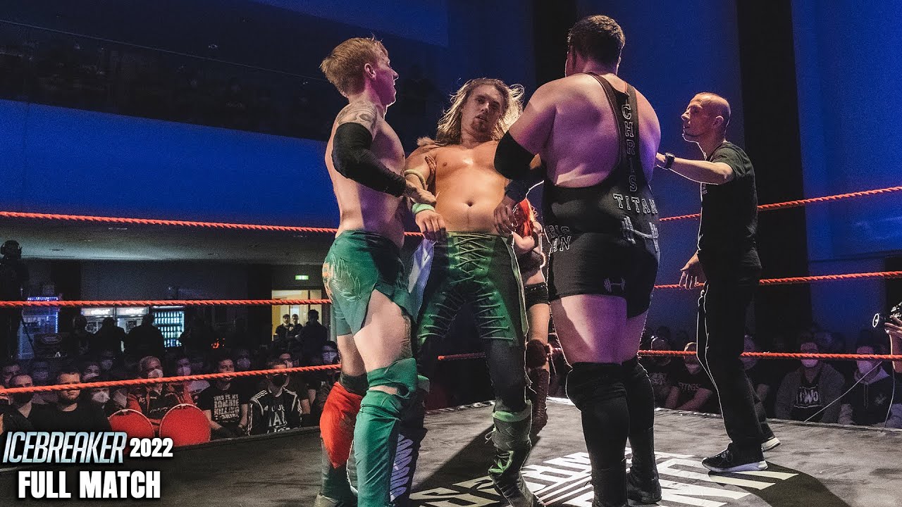Kluth Brand vs. Damon Saint & Tim Stübing | Unlimited Wrestling IceBreaker 2022