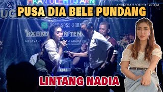 PUSA DIA BELE PUNDANG Remix By LINTANG NADHIA - Live Music Panggung - Lagu Dayak Viral Terbaru 2025