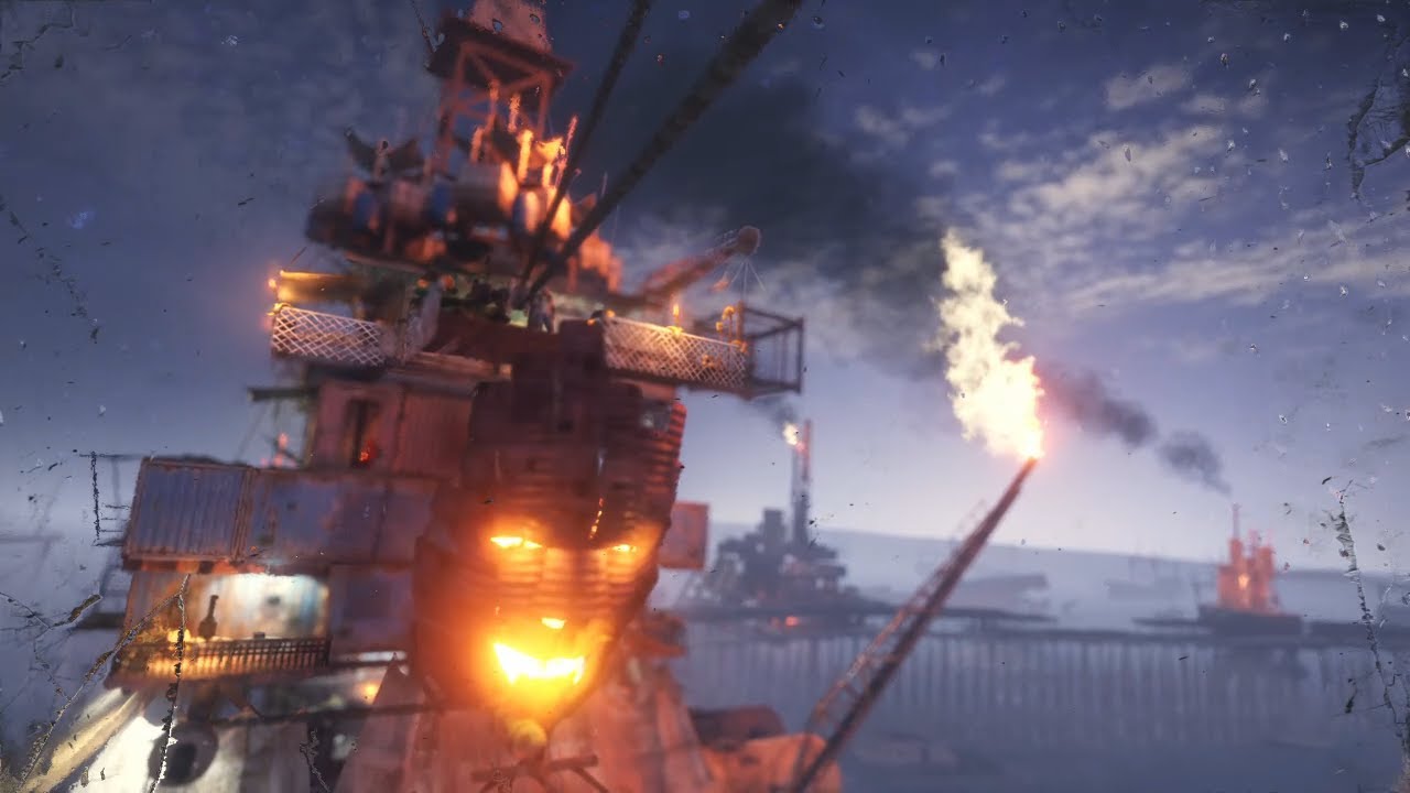 Fallout 2 - Enclave Oil Rig Explosion Ending Remastered in 3D - YouTube